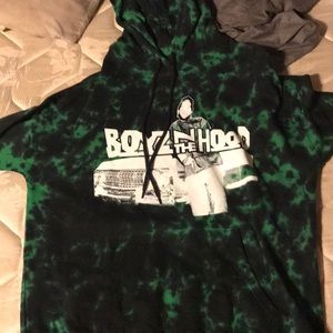 Green Boyz In The Hood Hoodie